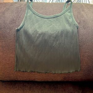 Old Navy cropped tank. Size M. Worn once